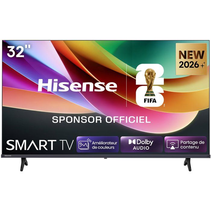 Hisense 32A4S 32 81 cm TV QLED Full HD 2026