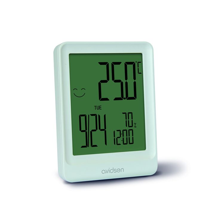 Mini thermomètre hygromètre 3 en 1 - 107247 - Avidsen