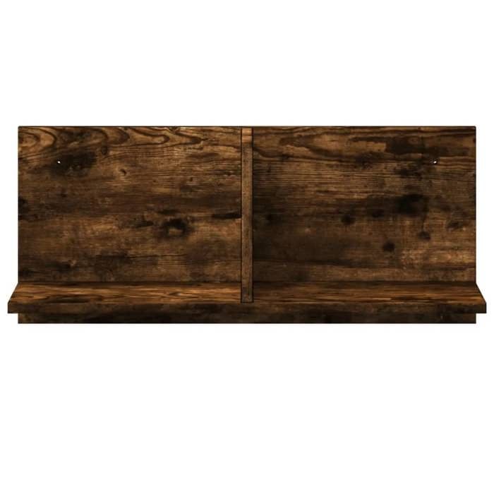 MEUBLE DE SEJOUR Brun - MODE Armoire murale 70x16 5x30 cm chêne fumé bois dingénierie Nettoyer facile_09_4843