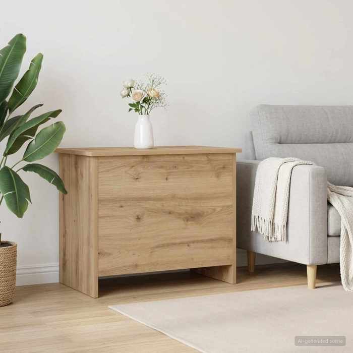 vidaXL Coffre de rangement Chêne artisanal 60 x 40 x 50 cm 8011258