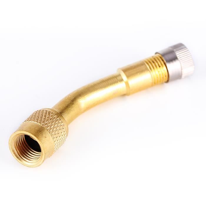 4 Extensions Valve Pneu 27mm - Rallonges Cuivre Pour Scooter, Voiture Et Moto