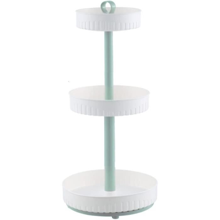 2 Étages Porte-Épices Rotatif à 360, Plateau Tournant Epices