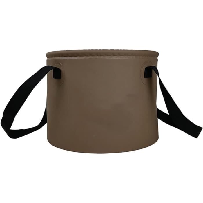 Grand Seau ?? Eau Portable Pliable Pour Voyage En Plein Air - Sac ?? Eau Pliable Pour La P??che 