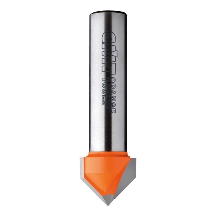 CMT Orange Tools Fraise à Rainurer en v hw (90) s 8 d 38 x 19 x 63,5 dx -  915.380.11 - Cdiscount Bricolage