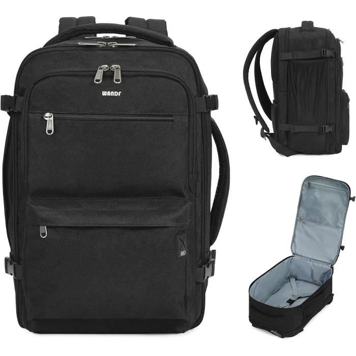 Sac Cabine Cabin Max Pour Ryanair - Dimensions 40x30x15cm (extensible) - Sac à Dos Léger 660g - Nylon Résistant