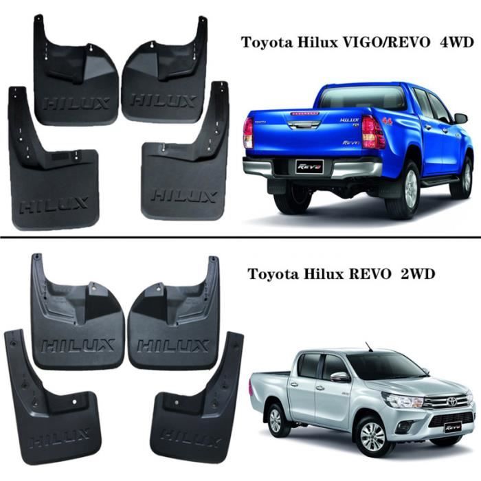 boue-boue-4-pi-ces-pour-toyota-hilux-vigo-revo-4wd-2wd-2015-2019