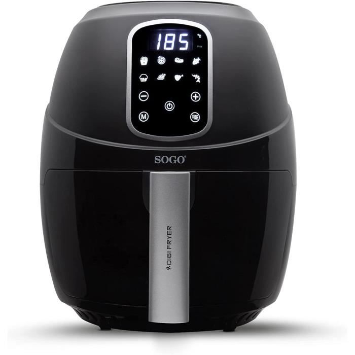 Friteuse Sans Huile Livoo 3,5L - 1400W, 8 Programmes, Minuterie 60 Min, Température Réglable 65-200°C | Cuisson Saine Et Polyvalente