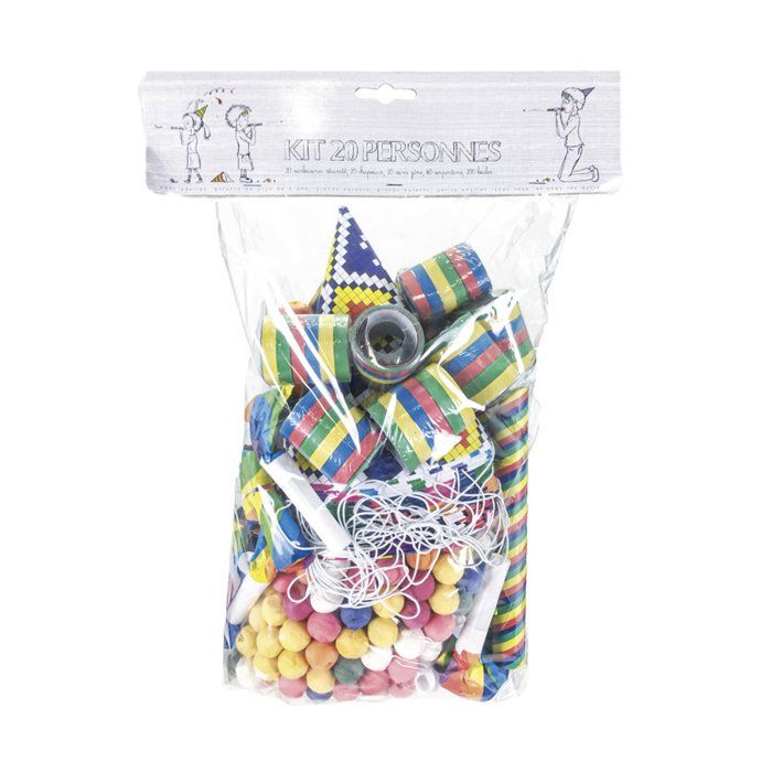 Cotillons Sachet pour 20 personnes