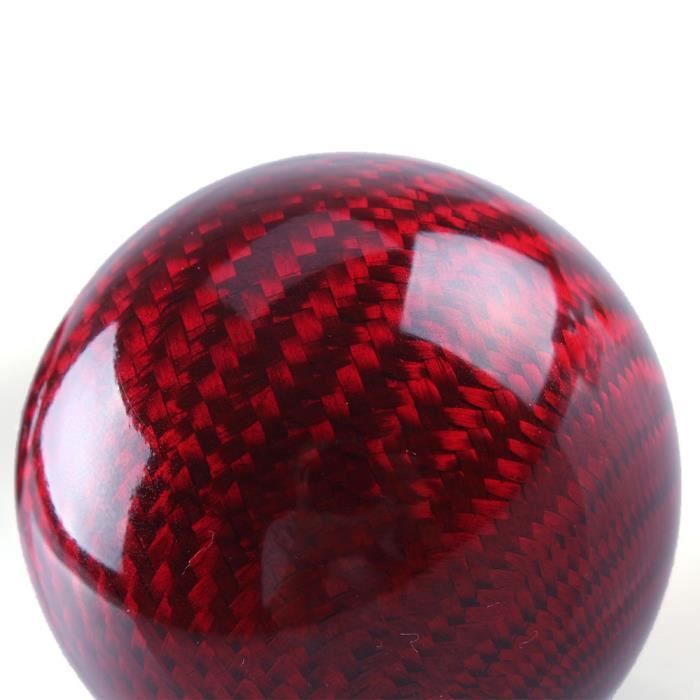 Pommeau De Levier De Vitesse Boule De Billard Noir - Compatible Plupart Voitures Manuelles/automatiques - Installation Facile