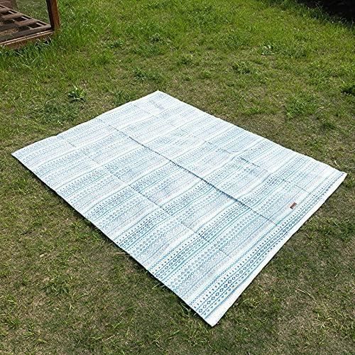 Tapis De Plage Anti Sable, Couverture Pique Nique Pliable 210 X 200 Cm