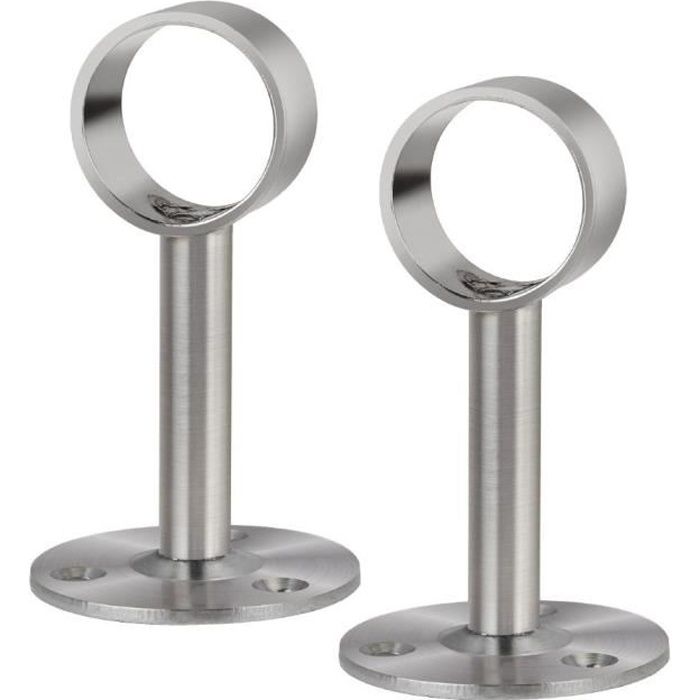 Buzifu 2 Pcs Support De Plafond Reglable Pour Tringle A Rideau Support De Tringle A Rideau Avec Plaque De Fixation En Acier Inox Achat Vente Support Tringle Cdiscount