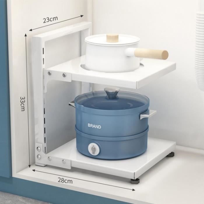 Support D'étagères De Cuisine, Support De Rangement De Casseroles