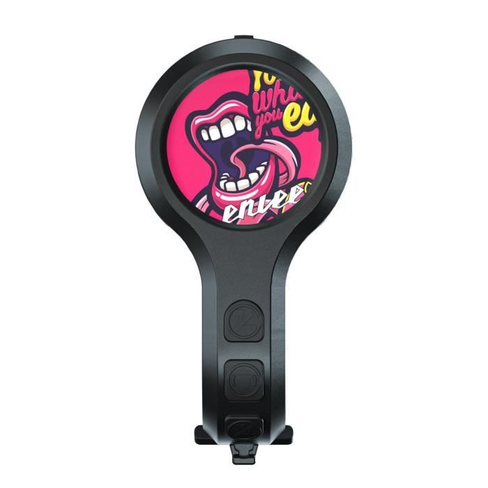 Sonnette Vélo électronique Réglable 80-130 DB + Alarme Antivol - étanche IPX6, Rechargeable USB - Pour VTT, Vélo Route, Guidon 22-32 Mm