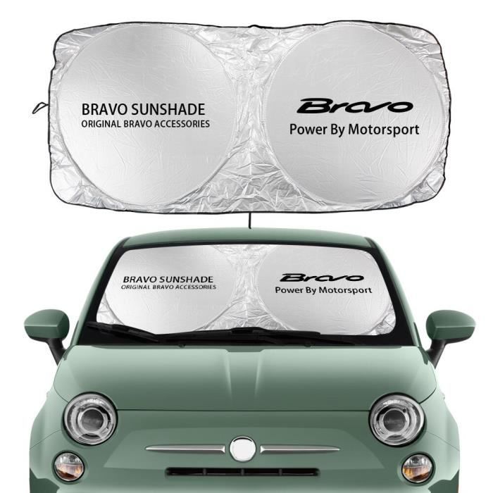 Couverture De Pare Soleil De Voiture Pour Fiat 500 Argo Bravo Doblo Ducato Freemont Idea Linea Panda Punto For Bravo Cdiscount Auto