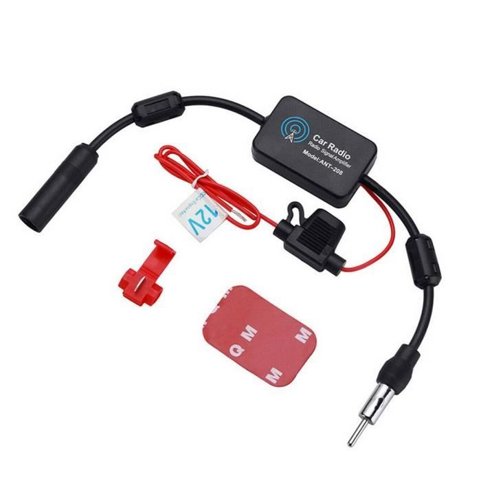 Amplificateur Antenne FM USB 25 DB - Pour Mauvaise Réception En étage Bas - Plug And Play - Fréquence 85-112 MHz