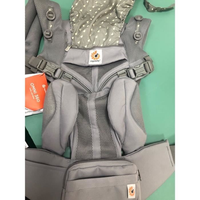 Ergobaby Porte Bebe Omni 360 Cool Air Mesh Omni Dewdrop Gris Cdiscount Puericulture Eveil Bebe