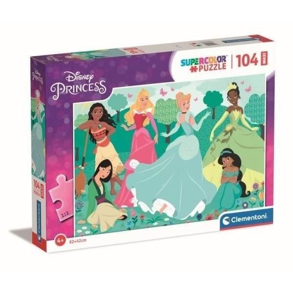 Clementoni - Disney Princess Supercolor Princess-104 Maxi pièces, 4 Ans ...