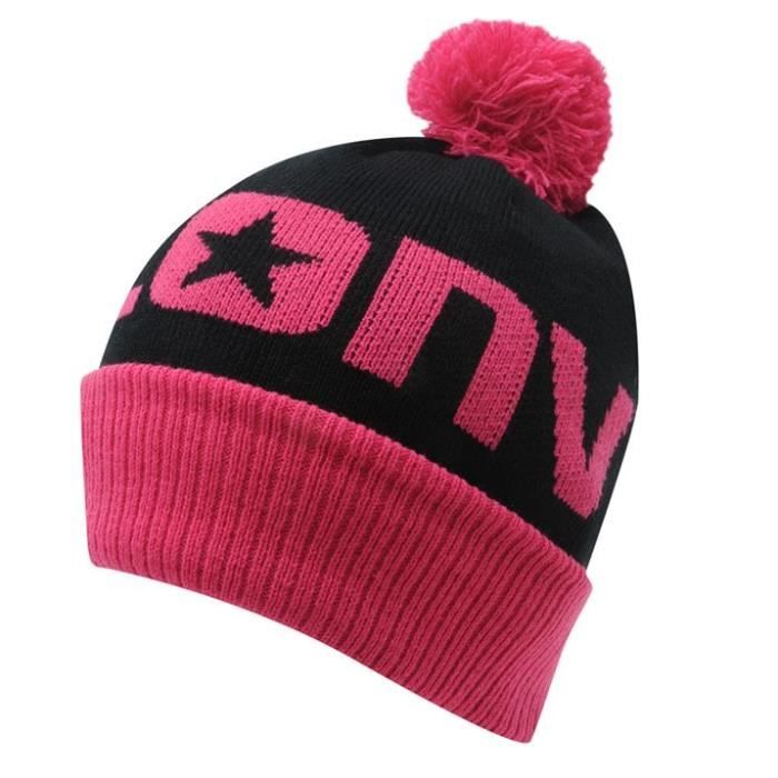 converse noir et rose