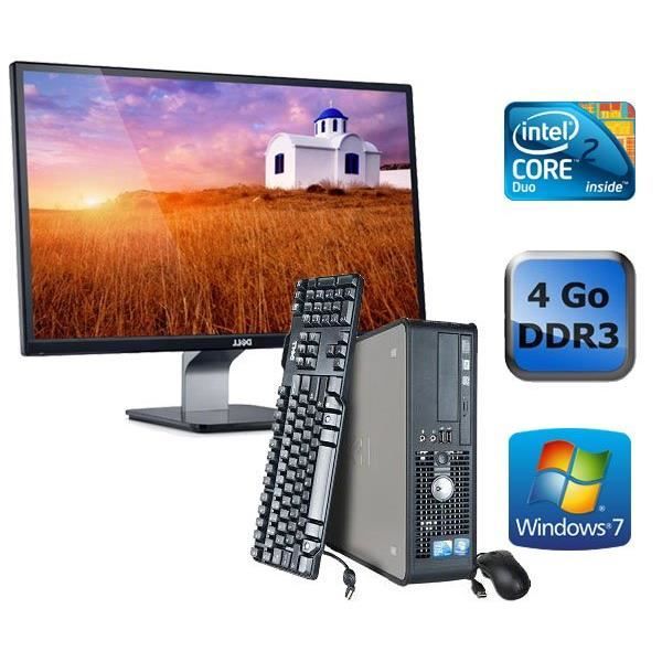 Top achat Ordinateur de bureau Dell Optiplex 780 - E7500 2,93GHz -4Go +Ecran 22'' pas cher Achat Ordinateur de bureau Dell Optiplex 780 - E7500 2,93GHz -4Go +Ecran 22'' pas cher