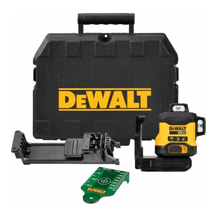 Laser multilignes DEWALT 3x360° 18V Sans batterie ni chargeur DCLE34031N XJ - vue 2