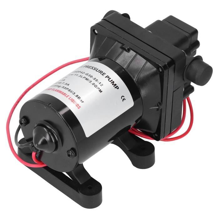Pompe à Eau 110V Camping-car 4GPM 50PSI – Membrane Pression Série 33 110V AC