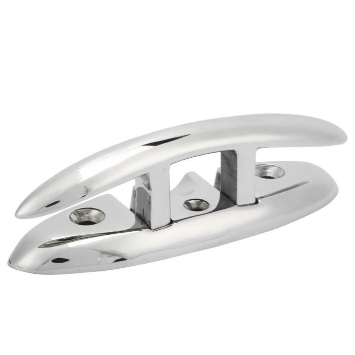 4 Taquets De Bateau Keenso En Acier Inoxydable 316 - 10x5.5cm | Amarrage Pont Et Quai