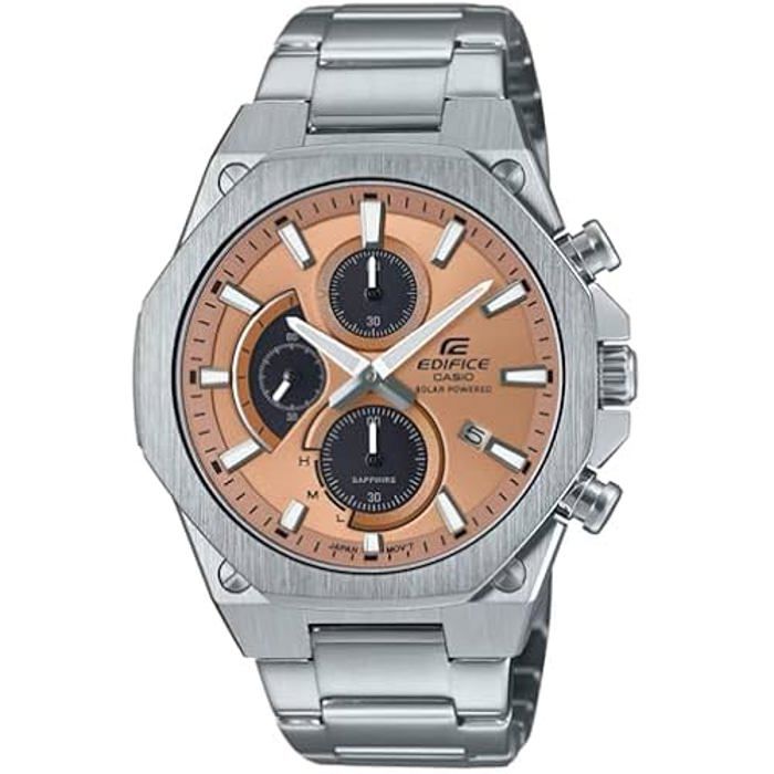 Montre - EDIFICE - EFS-S570D-5AUEF - Analogique - Quartz - Acier Argenté