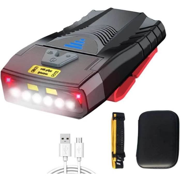 Lampe De Course à Pied Victoper - 500 Lumens, 3 LED, Rechargeable, IP65 Étanche, Ceinture Pectorale - Pour Running, Jogging