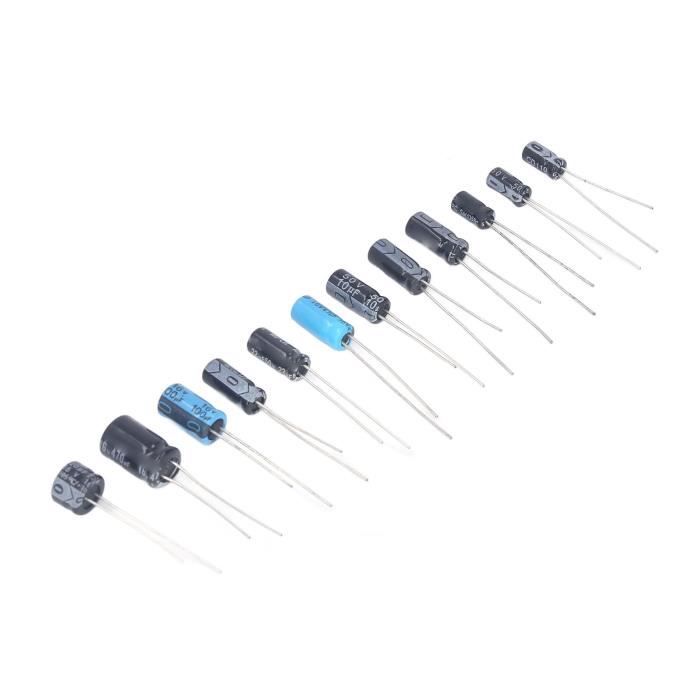 Lot De Condensateurs électrolytiques - Composants électroniques Pour Maquettes Et Réparations