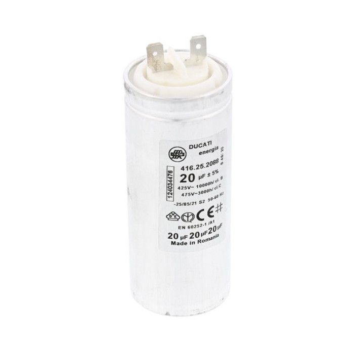 Condensateur 20 pour seche linge Electrolux 124034476