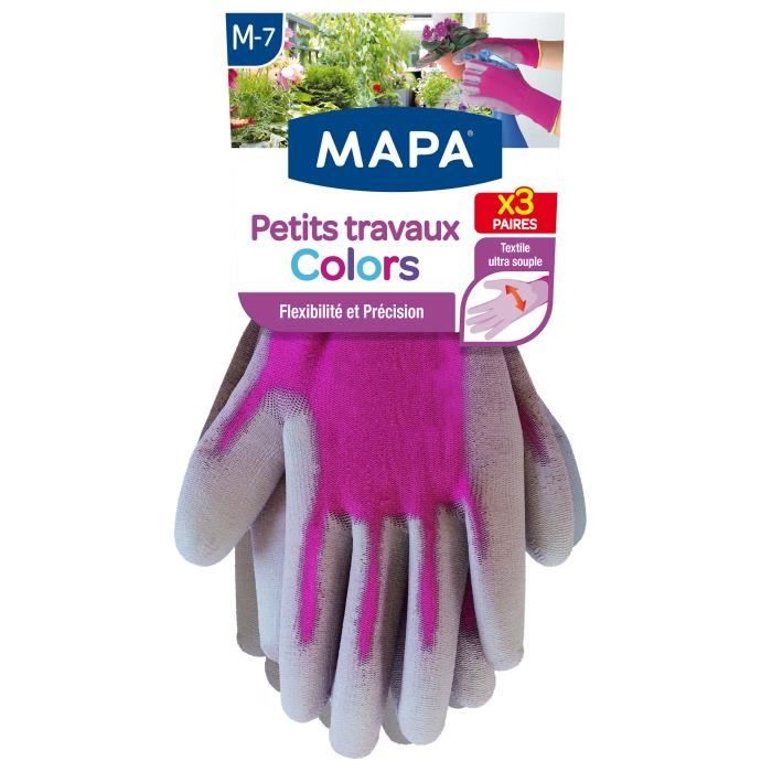 Lot De 3 Paires De Gloves De Garden Pour Enfants à Motif