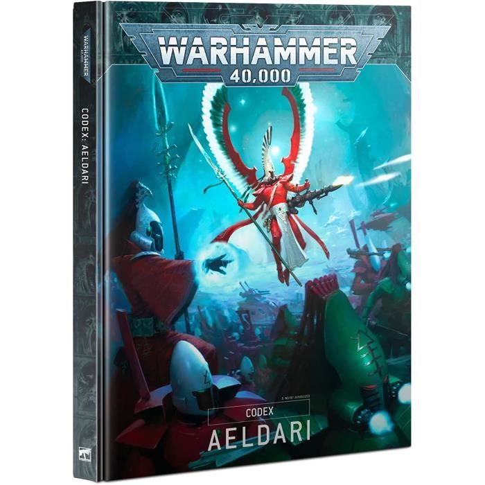 Games Warhammer 40k Codex V.9 Aeldari (FR) Noir Cdiscount Jeux Jouets