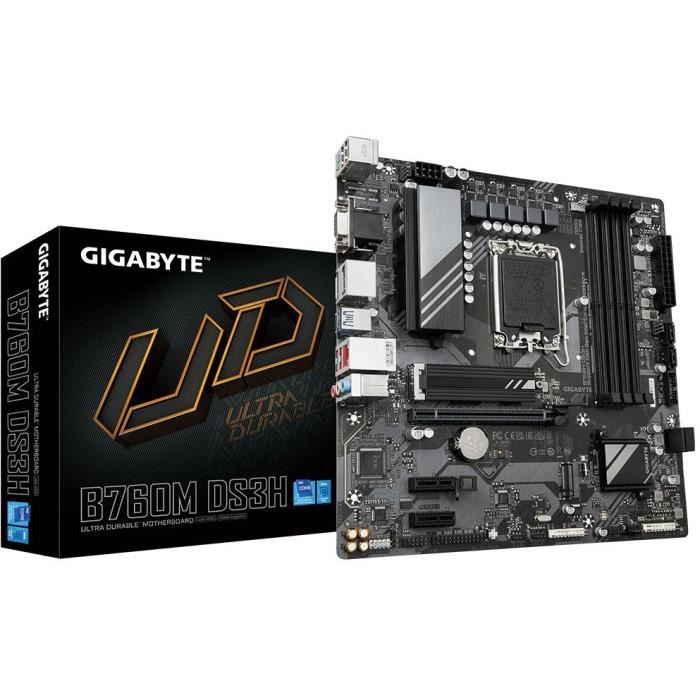Carte mère - GIGABYTE - B760M DS3H