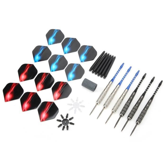 12 Pièces Corps De Fléchettes Métal Durable Pour Pointes Souples Et Acier - Équilibre Parfait