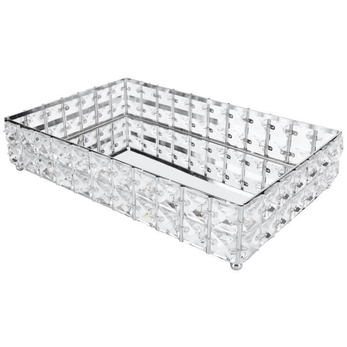 PLINRISE Étagère De Rangement De Maquillage, Panier De Rangement à 2