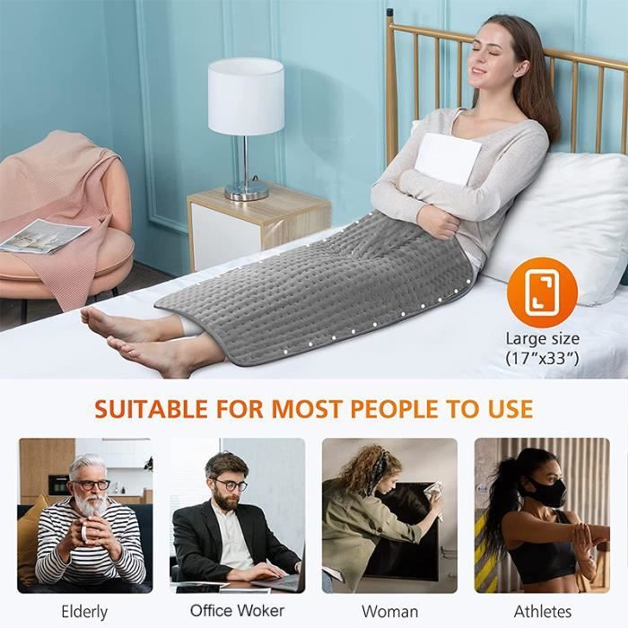 Dilwe Coussin Chauffant Pour Gilet Feuille De Chauffage Électrique à