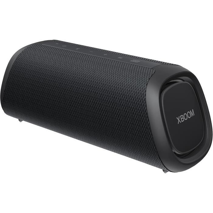LG XBOOM Enceinte Bluetooth Portable et légère Son Puissant et Basses Profondes Google Siri Alexa DXG7QBK - vue 1