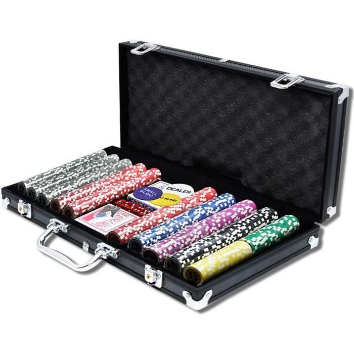 Coffret de Poker - 100 jetons - Mallette en PVC RUIDA - Jeux
