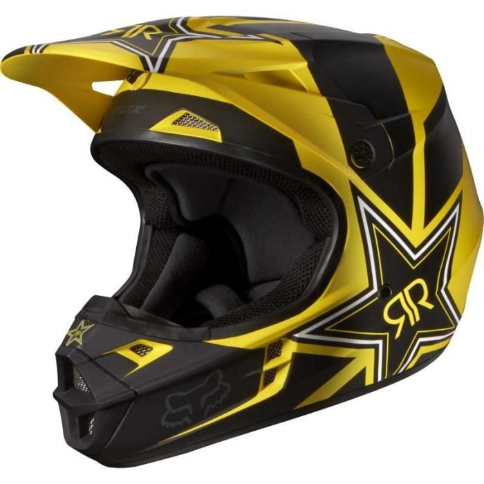 Кроссовый шлем Fox Racing v3 черный