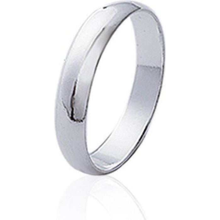 bague alliance homme - anneau standard - argent massif 925 - fiançailles mariage