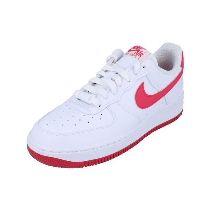 Nike Baskets - NIKE - Air Force 1 07 Next Nature - Femme - Cuir - Blanc - Lacets