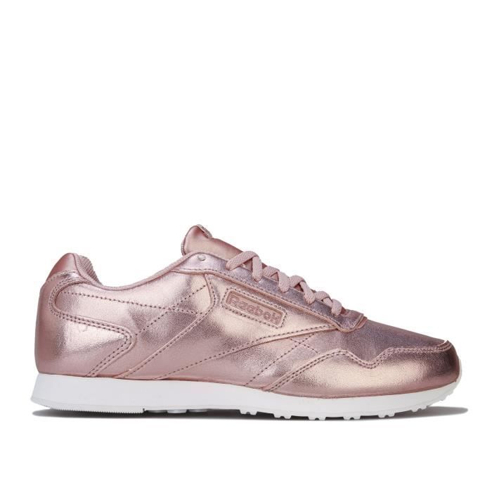 basket reebok femme rose et noir