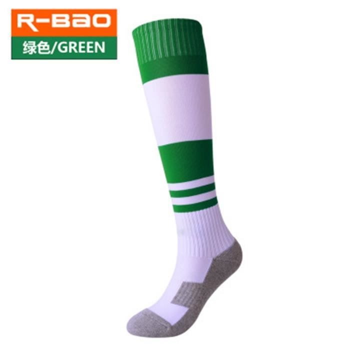 Lot De 4 Paires De Chaussettes De Football Pour Enfants - Noir, 32 Cm - Respirantes Et Élastiques