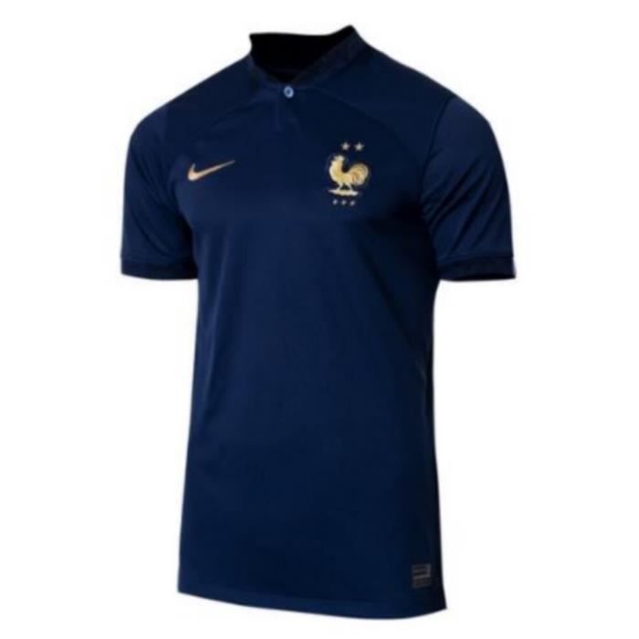 Nouveau Maillot Homme Equipe de France de Football Domicile Coupe du Monde 2022 Cdiscount Sport