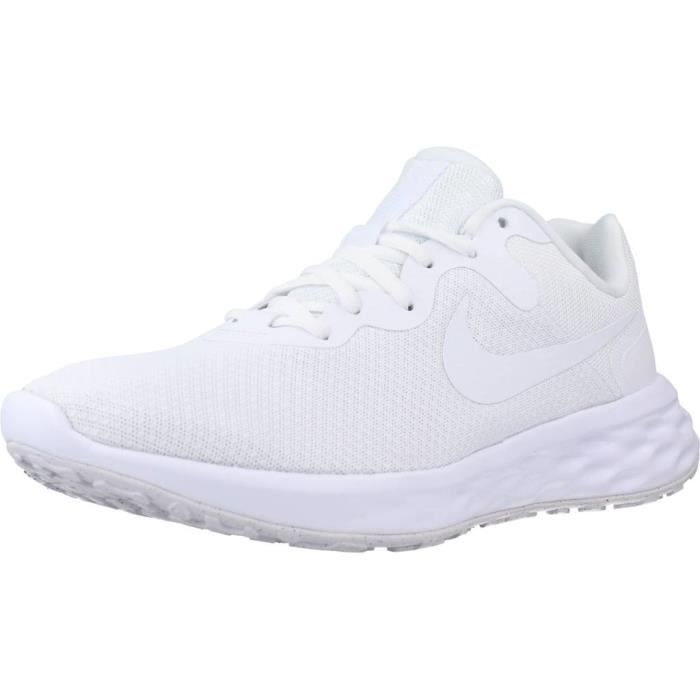 Nike Basket Nike - 115937 - Blanc - Homme - Lacets - Textile