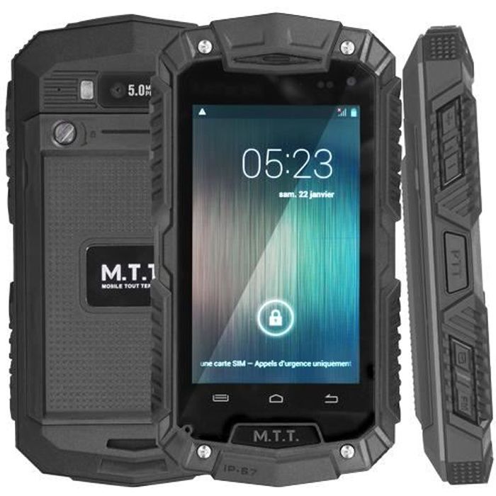 MTT - Achat Telephone Smartphone étanche MTT﻿﻿ - Téléphone étanche