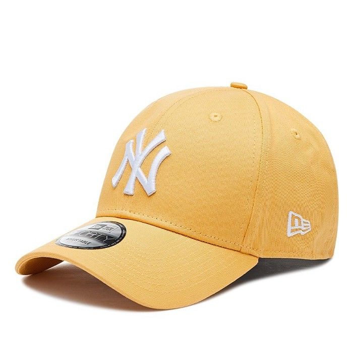 Casquette Baseball NY Tropical Palmiers Sunrise - Jaune Et Verte - Taille Unique - Neuve