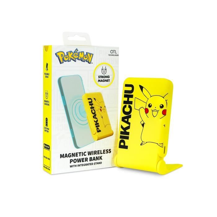 OTL Technologies Pokemon Pikachu Lithium Polymère LiPo 5000 mAh Jaune Neuf - vue 4