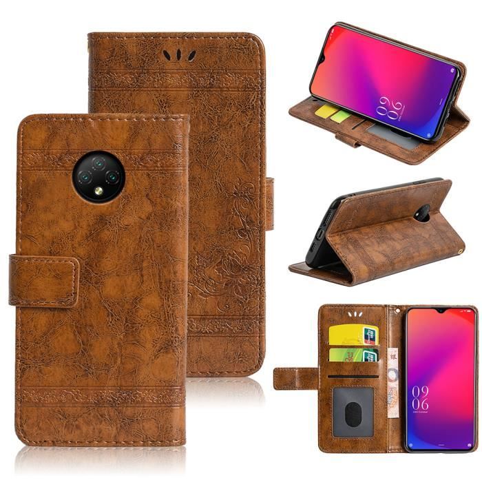 Étui Rabat Cuir PU Pour Doogee S200 X - Fenêtre Visible, Aimant Invisible, Support Main Libre, Protection Antichoc