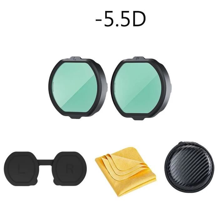 Casque réalité vr,PS VInterLentilles de Myopie Anti Lumière Bleue,Verres de Protection VR